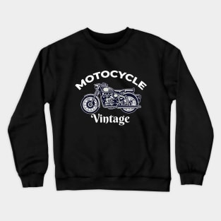 Motorcycle Vintage Crewneck Sweatshirt